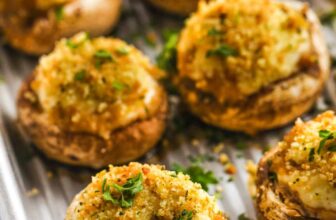 Crammed Mushrooms – Spend With Pennies